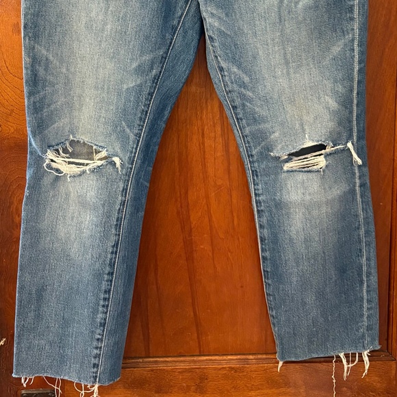 Madewell The High Rise Slim Boyjean - sz 30 - Picture 2 of 4